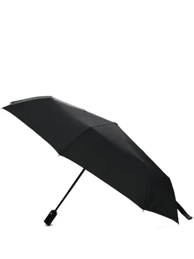 Dsquared2 Icon Logo-print Umbrella In Nero+bianco