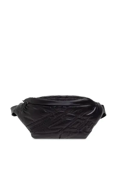 Dsquared2 Icon Nylon Belt Bag In Nero