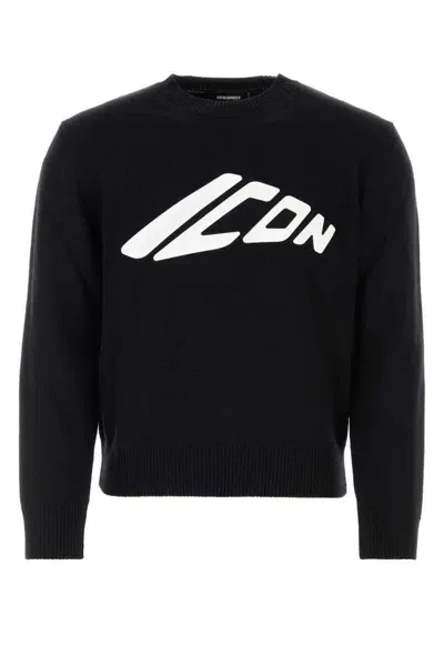 Dsquared2 Knitwear In Black