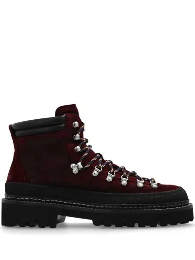 Dsquared2 Lace-up Ankle Boots In Multi