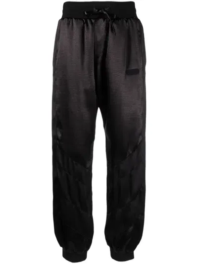 Dsquared2 Satin-finish Track Pants In Black