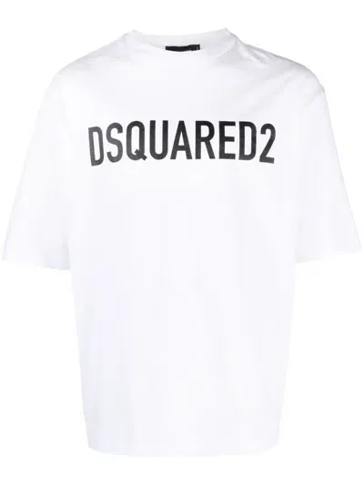 Dsquared2 T-shirts And Polos In White