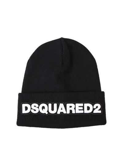 Dsquared2 Logo Embroidered Beanie