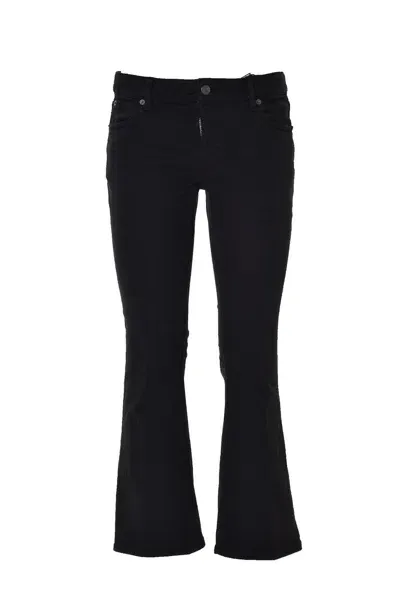 Dsquared2 Bootcut High In Black