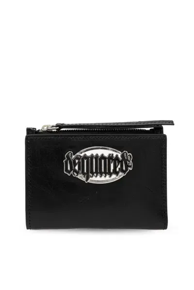 Dsquared2 Logo Plaque Bi In Black