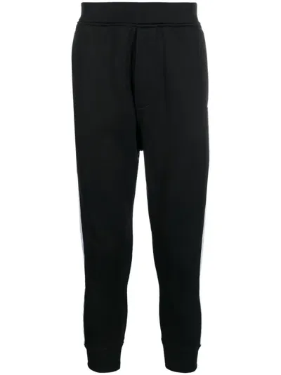 Dsquared2 Logo-print Track Pants In Black