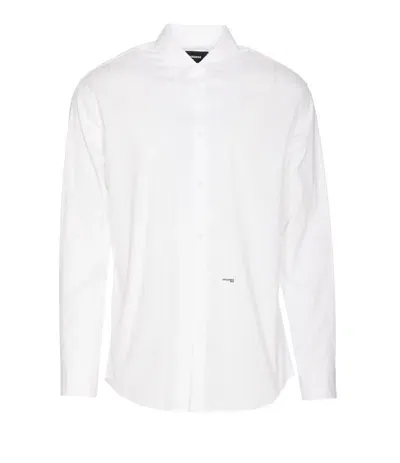 Dsquared2 Camisa - Relaxed Dan In Blanco