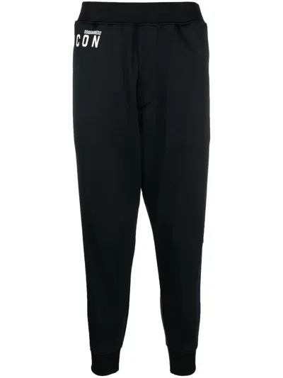 Dsquared2 Logo Track Pants In Black