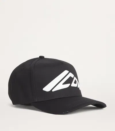 Dsquared2 New Icon Logo Cap In Black