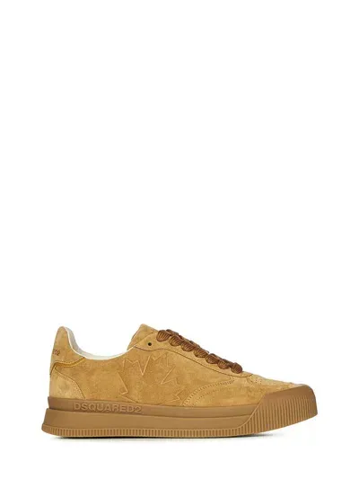 Dsquared2 New Jersey Sneakers In Brown