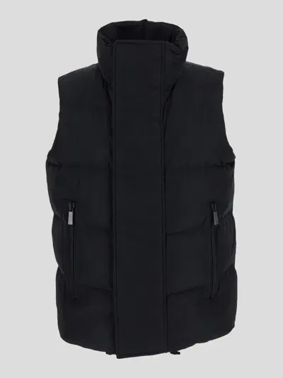 Dsquared2 Padded Vest In Black