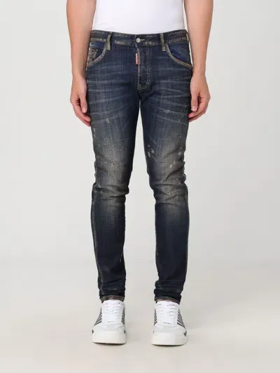 Dsquared2 Pants  Men Color Blue