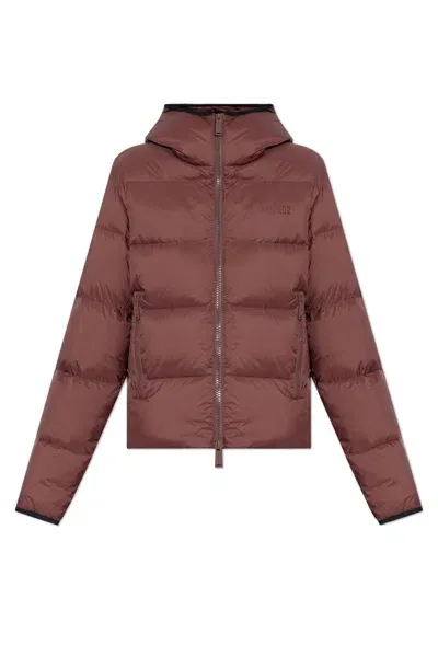 Dsquared2 Puffer Jacket In Red