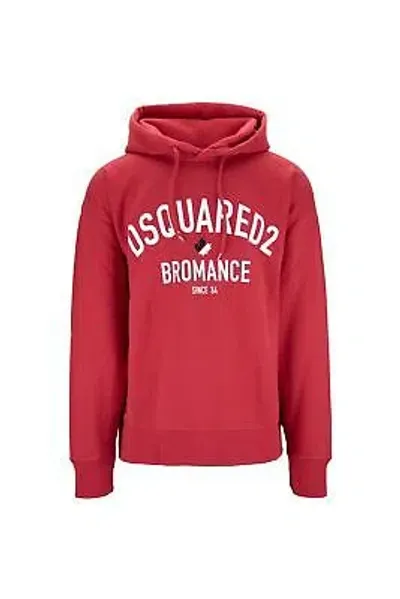 Pre-owned Dsquared2 S71gu0546 315 Kapuzenpullover W4.rp1271 In Rot