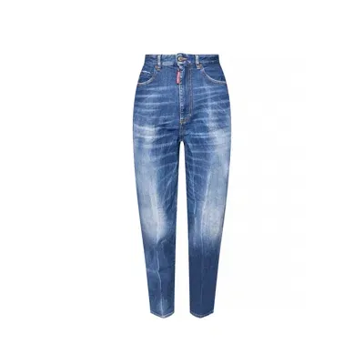 Dsquared2 Sasoon 80's Denim Jeans In Blue