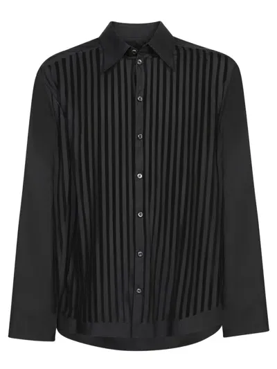 Dsquared2 See Through Black Shirt