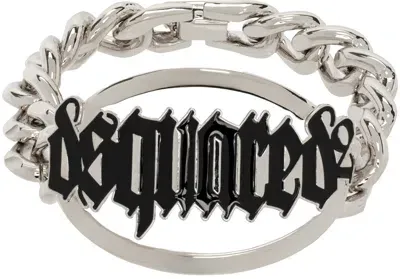 Dsquared2 Silver Gothic Bracelet In M912