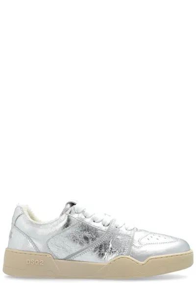 Dsquared2 Spiker Low In Silver