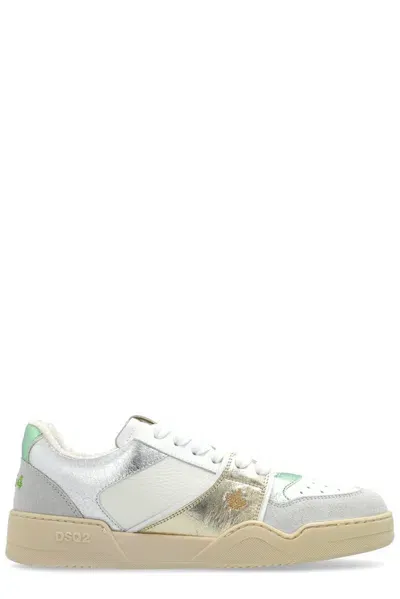 Dsquared2 Spiker Low In White