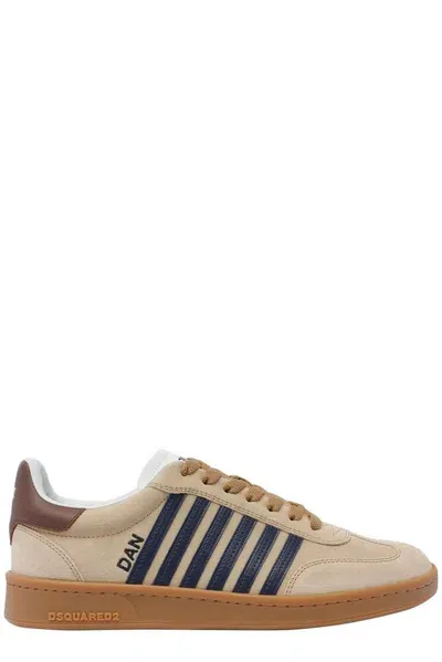 Dsquared2 Stripe Pattern Low In Beis