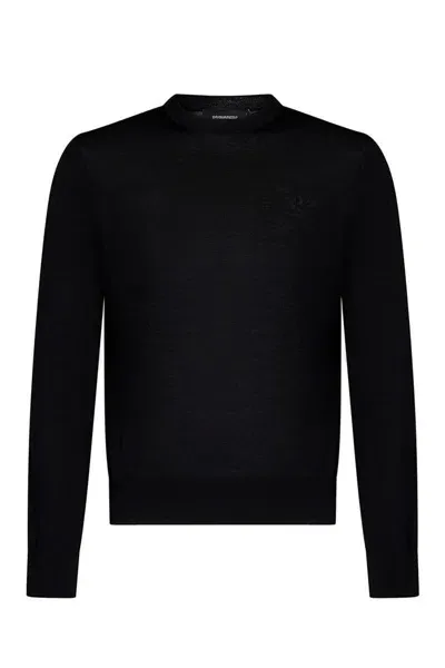 Dsquared2 Sweaters In Black