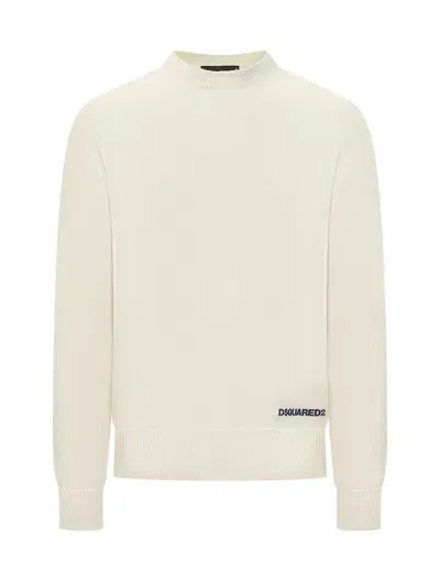 Dsquared2 Sweaters In White