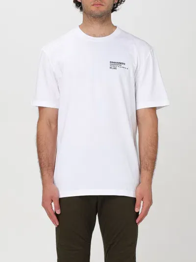 Dsquared2 T-shirt  Men Color White In Weiss