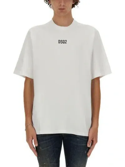 Dsquared2 Dsq2 Loose Fit T-shirt In White