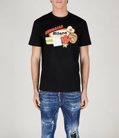 Dsquared2 Black Cool T-shirt In 900 Black