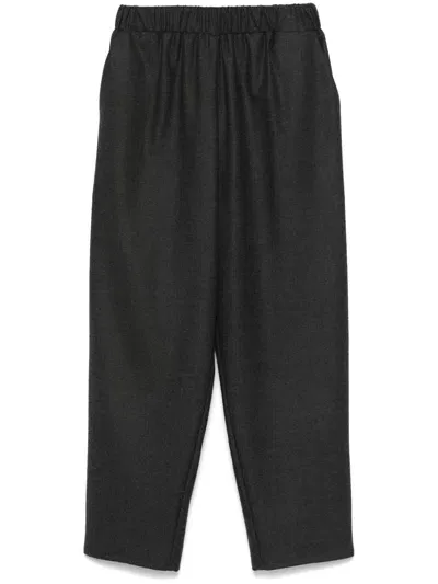 Dušan Virgin Wool Trousers In Grey