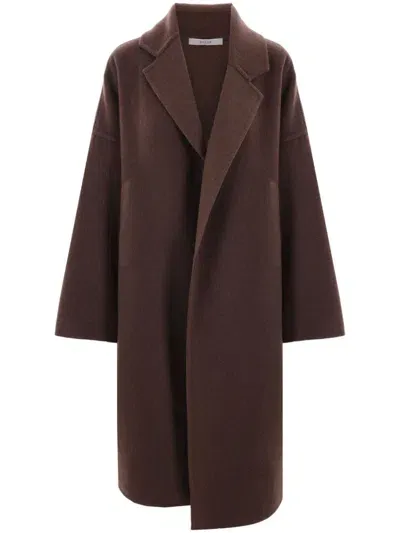 Dušan Wool Coat In Brown