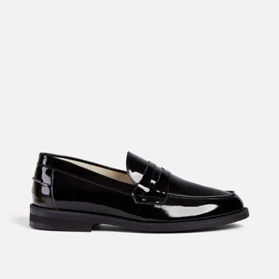 Duke & Dexter Men's Wilde Black Patent Penny Loafer - Men's