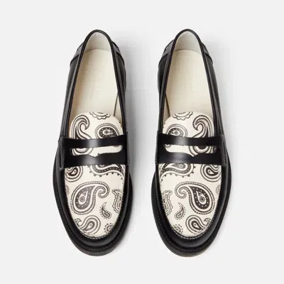 Duke & Dexter Men's Wilde Paisley Penny Loafer - Men's In Multi