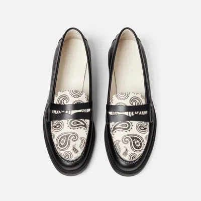 Duke & Dexter Women's Wilde Paisley Penny Loafer - Women's In Multi