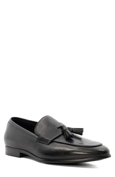 Dune London Saxxton Tassel Loafer In Black