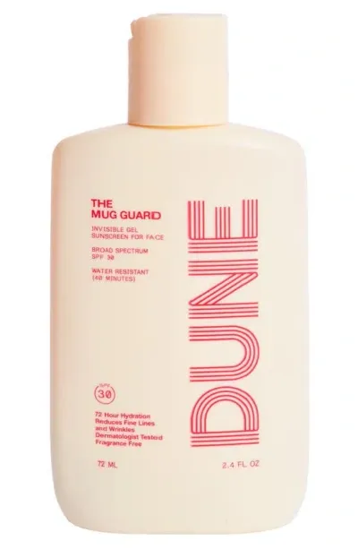 Dune Suncare The Mug Guard Invisible Gel Face Sunscreen Broad Spectrum Spf 30 In White