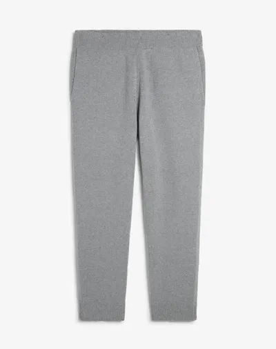 Dunhill Athluxury Cotton Cashmere Track Pants In Grey