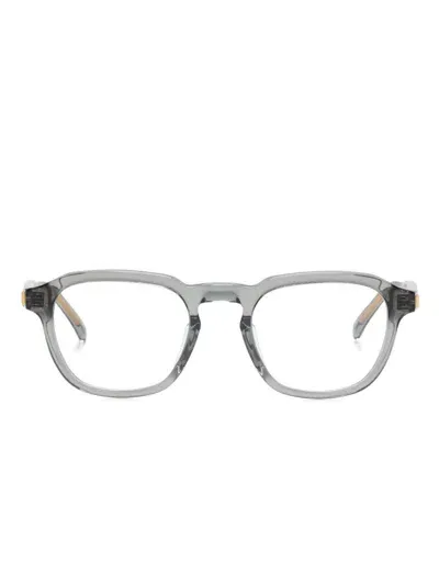 Dunhill Square-frame Glasses In Grau