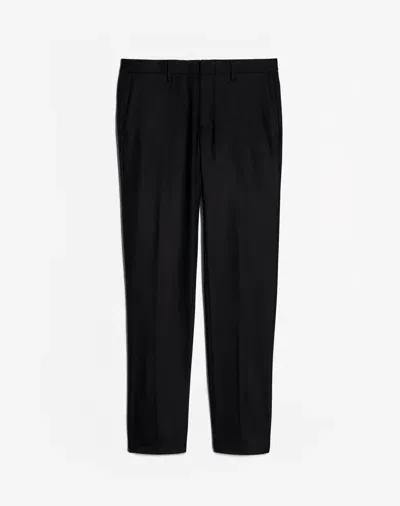 Dunhill Wool Cashmere Chinos In Black