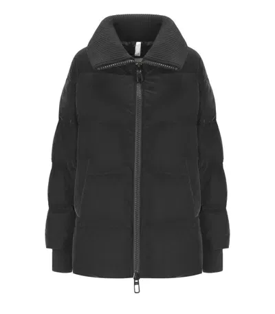 Duno Glossy Black Down Jacket