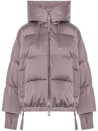 Duno Short Oversized Down Jacket Clothing In Black