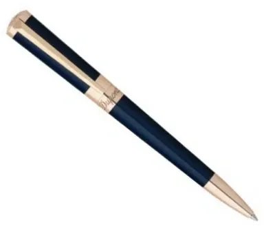 Dupont Writing Penne S-t- Dupont Mod. 465009 In Black