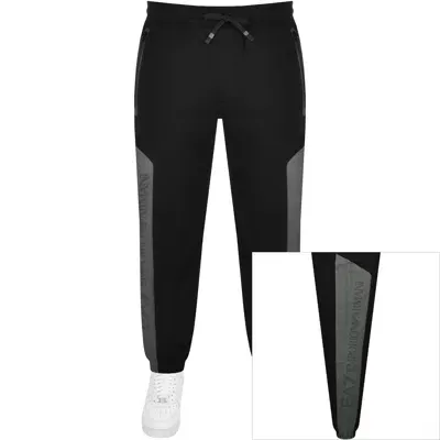 Ea7 Emporio Armani Jogging Bottoms Black