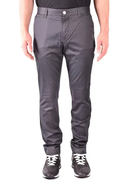 Ea7 Emporio Armani Trousers In Anthracite