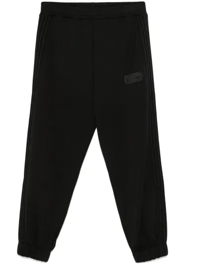 Ea7 Logo Sweatpants In Black