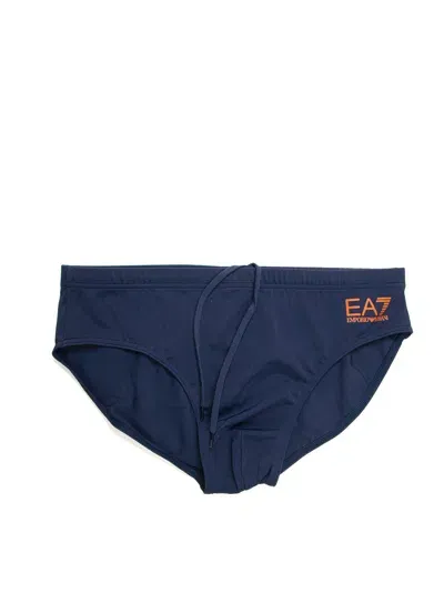 Ea7 Swim Brief In Dark Blue