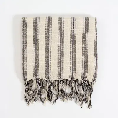 Eastern Woven Titus Santuklu Beach / Bath Towel In Stripe