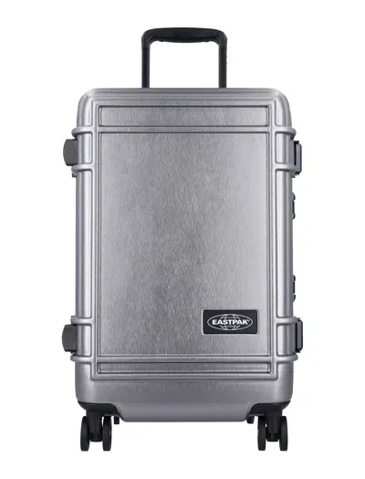 Eastpak Resistr Case S In Brushed Metal