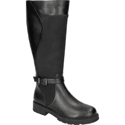 Easy Street Erica Plus Knee High Boot In Black