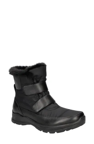 Easy Street Polar Waterproof Faux Fur Boot In Black